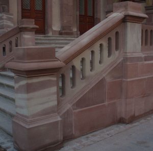 balustrade en pierre tailleur de pierre bruno marson ernolsheim bruche strasbourg