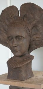 sculpture buste alsacienne sculpteur bruno marson ernolsheim bruche strasbourg