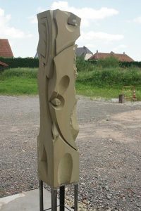 sculpture contemporaine en pierre sculpteur bruno marson ernolsheim bruche strasbourg