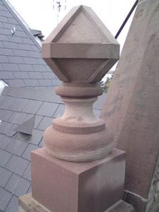 sculpture pot à feu pierre tailleur de pierre bruno marson ernolsheim bruche strasbourg