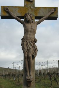 sculpture christ pierre sculpteur bruno marson ernolsheim bruche strasbourg