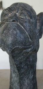 sculpture chimère argile sculpteur bruno marson ernolsheim bruche strasbourg