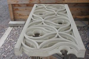 balustrade en grès des Vosges bruno marson ernolsheim bruche